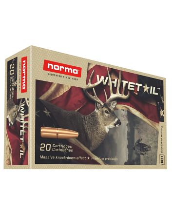 Norma Ammunition 20177392 Dedicated Hunting Whitetail 30-06Springfield 150gr Pointed Soft Point 20 Per Box/10 Case