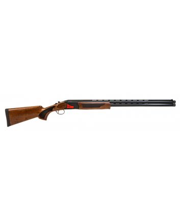 Pointer KIRSTS512Y Sport TekYouth 12 Gauge Break Open 3" 2rd 28" O/U Barrel, Black Metal Finish, Turkish Walnut Stock, Right Hand Includes 5 Chokes