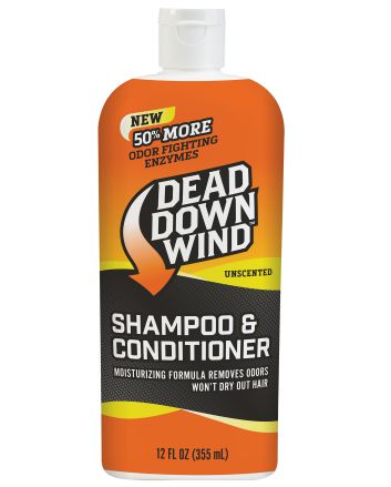 Dead Down Wind 121218 Shampoo/Body WashOdor Eliminator Unscented Scent 12 oz Bottle