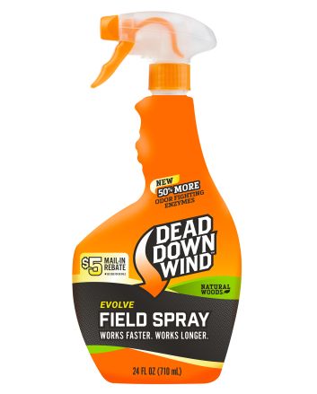 Dead Down Wind 1392418 Evolve Field SprayCover Scent Natural Woods Scent 24 oz Trigger Spray