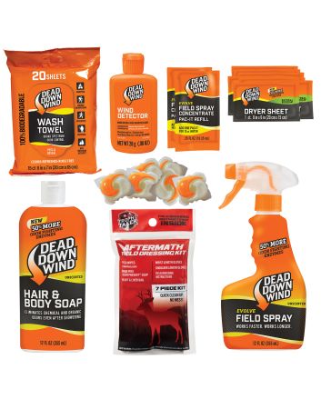 Dead Down Wind 208118 Super Slam Premium KitOdor Eliminator Unscented Scent 25 Piece