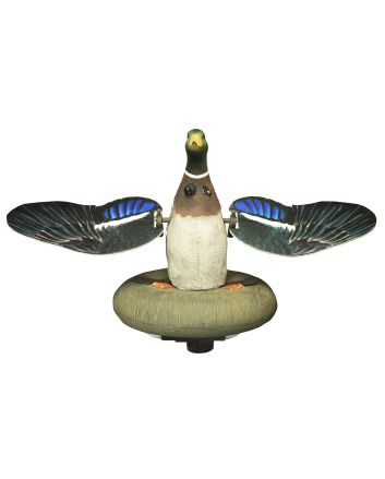 Higdon Outdoors 53077 XS Splashing FlasherMallard Drake Species Multi Color Features Built-In Timer