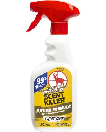 Wildlife Research 1572 Scent Killer Super Charged Cover Scent Autumn Scent 12 oz Trigger Spray