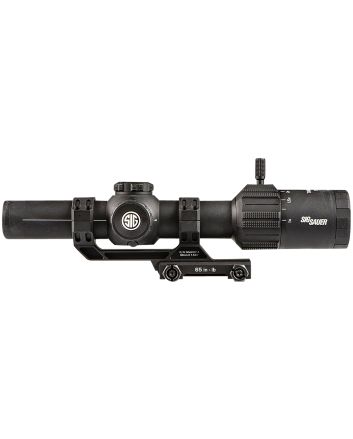 Sig Sauer Electro-Optics SOT61000 Tango-MSR LPVO Black 1-6x24mm, 30mm Tube Illuminated BDC6 Reticle Features Throw Lever &amp; ALPHA-MSR Mount