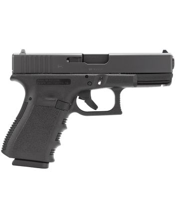 Glock PI2350203 G23 Gen3 Compact 40 S&amp;W4.02" Barrel 13+1, Black Frame &amp; Slide, Safe Action Trigger