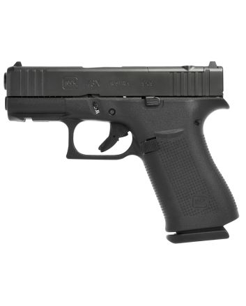 Glock UX4350201FRMOS G43X MOS Slim Sub-Compact 9mm Luger 10+1 3.41" Black GMB Barrel, Black Cerakote MOS Cut/Serrated Slide, Black Polymer Frame w/Beavertail, Black Textured Polymer Grip, Ambidextrous