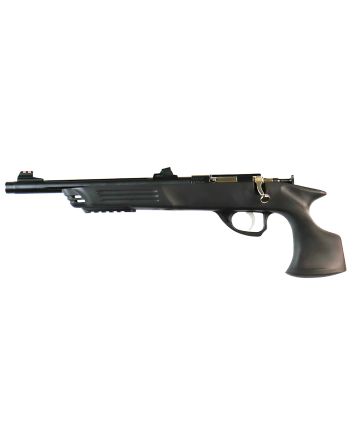 Crickett KSA693 Adult Pistol22 LR 1rd 10.50" Blued Threaded Barrel w/Cap, Williams Fire Sights, Integrated Picatinny Accessory Rail, Synthetic Grip, Rebounding Firing Pin Safety