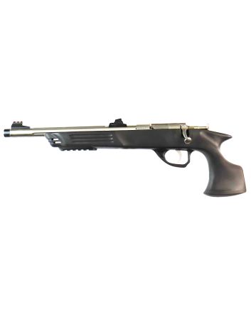 Crickett KSA696 Adult Pistol22 LR 1rd 10.50" Stainless Steel Threaded Barrel w/Cap, Williams Fire Sights, Integrated Picatinny Accessory Rail, Synthetic Grip, Rebounding Firing Pin Safety