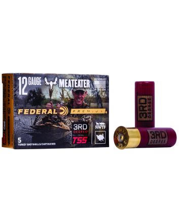 Federal PTDX157567 Premium 3rd Degree 12Gauge 3" 1 3/4oz 5/6/7Shot 5 Per Box/50 Case