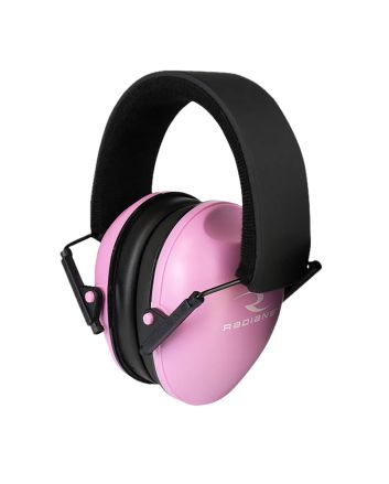 Radians LS0800CS Lowset Passive Muff 21 dB Over the Head Pink/Black Women 1 Pair