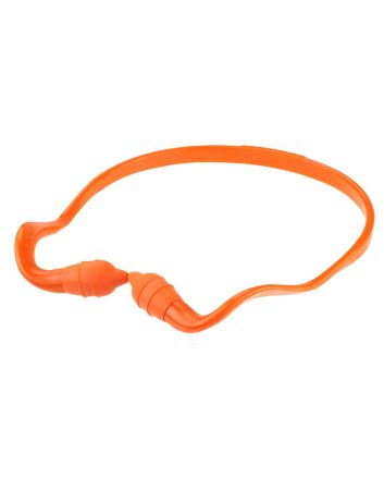 Radians RB210CS Rad-Band 2 25 dB Behind The Neck Orange Ear Buds with Orange Cord Adult 1 Pair
