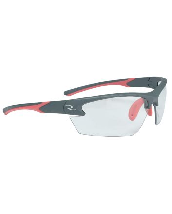 Radians WS6810CS Ladies Range Eyewear Women Clear Lens Gray with Coral Accents Frame