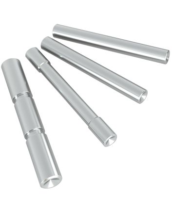 Cross Armory CRG4PSSV 4 Pin SetSilver 4140 Steel for Most Glock Gen4