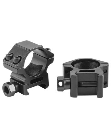 Riton Optics X1L Scope RingsMatte Black 1" Low