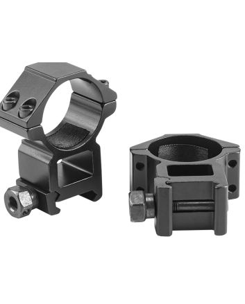 Riton Optics X1H Scope RingsMatte Black 1" High