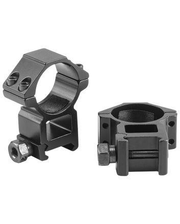 Riton Optics X30H Scope RingsMatte Black 30mm High