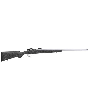 Nosler 40021 M2122 Nosler 4+1 22" Barrel, Stainless Steel Nitride Metal Finish, Gray Speckled Black All-Weather Epoxy Stock