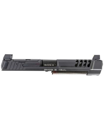 HK 51001081 VP9 Optic Ready Slide Black Steel with Tall Sights &amp; Cover for HK VP9