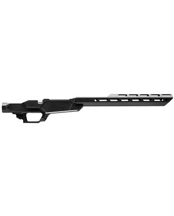 Sharps Bros SBC03 Heatseeker Rifle Chassis Stock Fits Remington 700, 6061-T6 Aluminum w/Cerakote Finish, 14" M-LOK Handguard, Compatible w/AICS Short Action Magazines