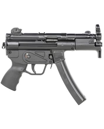 Century Arms HG6036N AP5 M 9mm Luger 30+1 4.50" Barrel, Black Stamped Metal, Fixed Front/Drum Rear Sights, Includes Hard Case, Sling, Cleaning Kit &amp; 2 Magazines