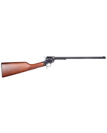 Heritage Mfg BR226B16 Rough Rider Rancher Full Size 22 LR 6rd 16.12" Black Steel Barrel Black Oxide Aluminum Alloy Frame Black Oxide Steel Receiver Walnut Fixed Stock Right Hand