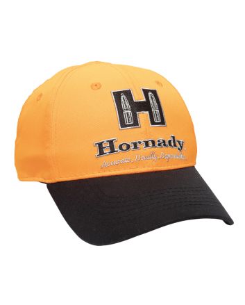 Outdoor Cap HRN05A Hornady Cap Polyester Blaze/Black Structured OSFA