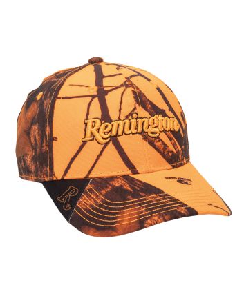 Outdoor Cap RM46L Remington Cap Cotton Twill Mossy Oak Break-Up Blaze Structured OSFA
