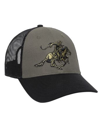 Outdoor Cap WIN05C Winchester Cap Cotton Twill Black/Olive Structured OSFA