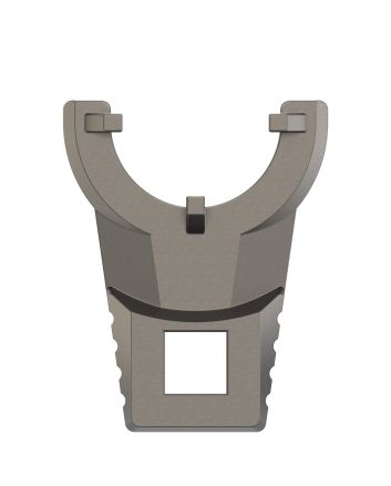 Real Avid AVMFESCNW Master -Fit Extended &amp; Standard Castle Nut Wrench Titanium/Stainless Steel for AR-Platform