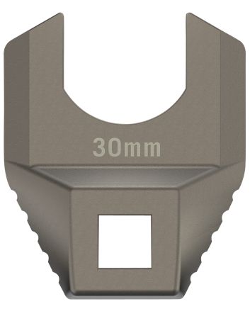 Real Avid AVMF30BNW Master -Fit Barrell Nut Wrench 30MM Titanium Titanium/Stainless Steel AR-Platform Free-Float Handle