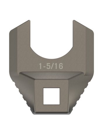 Real Avid AVMF1516BNW Master -Fit Barrell Nut Wrench 1 5/16" Titanium Titanium/Stainless Steel AR-Platform Free-Float Handle