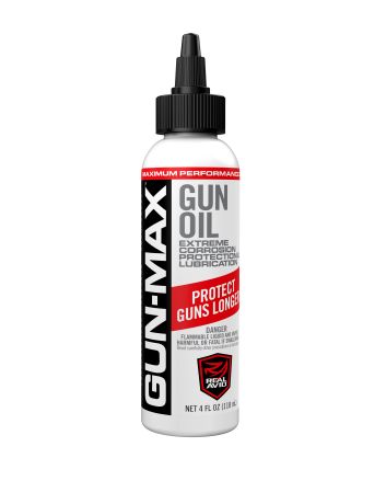 Real Avid AVBMGO4L Gun-Max Gun Oil Cleans, Lubricates, Protects 4 oz Bottle