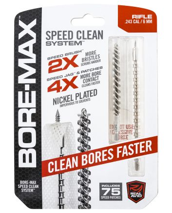Real Avid AVBMSET243 Bore-Max Speed Clean Upgrade Set 243 Cal Rifle