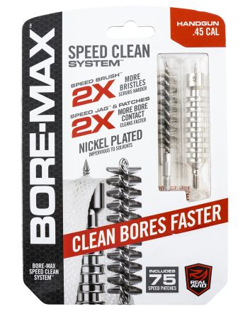 Real Avid AVBMSET45 Bore-Max Speed Clean Upgrade Set 45 Cal Pistol
