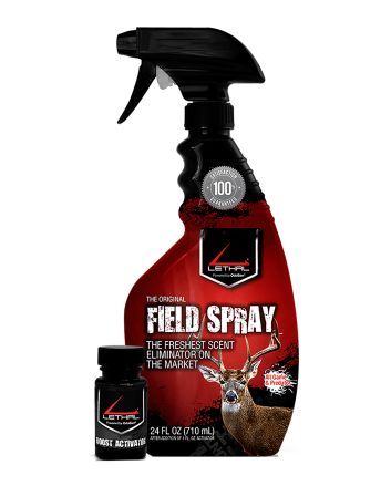 Lethal 97176731ZC Field SprayOdor Eliminator Odorless Scent 32oz Spray