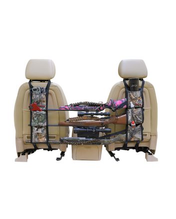 Lethal 9552671 Back Seat Gun Sling Realtree Edge Heavy Duty Water Resistant Fabric Holds Up to 3 Guns With or Without Scope