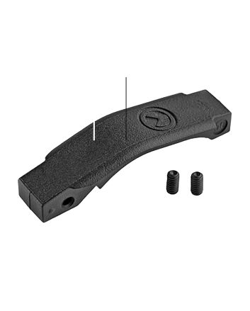 Magpul MAG1186-BLK MOE Enhanced Trigger Guard Black Polymer For AR-15/M4