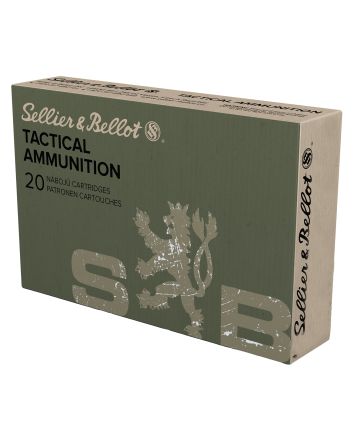 Sellier &amp; Bellot SB65E Rifle6.5Creedmoor 142gr Hollow Point Boat Tail 20 Per Box/25 Case