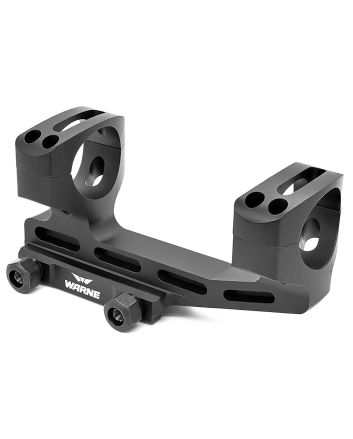 Warne SHXSKEL34TW X-SKEL Scope Mount/Ring Combo Black Anodized 34mm