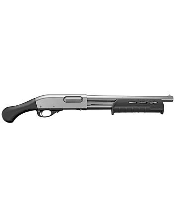 REM Arms Firearms R81312 870 Tac-14 Marine 12 Gauge 14" 4+1 3" Electroless Nickel-Plated Rec/Barrel Black Fixed Raptor Grip Stock Right Hand (Full Size) Includes Cylinder Choke