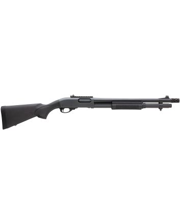 REM Arms Firearms R81198 870 Express Tactical 12 Gauge 3" 18.50" 6+1 Matte Blued Rec/Barrel Matte Black Stock Right Hand Includes Rem Choke, 2-Shot Extension &amp; Ghost Ring Sights