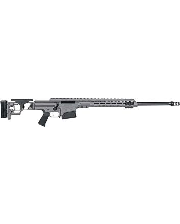 Barrett 18486 MRAD300 Norma Mag 26" 10+1 Tungsten Gray Cerakote Rec Tungsten Gray Side Folding with Adjustable Comb Stock Black Polymer Grip Right Hand