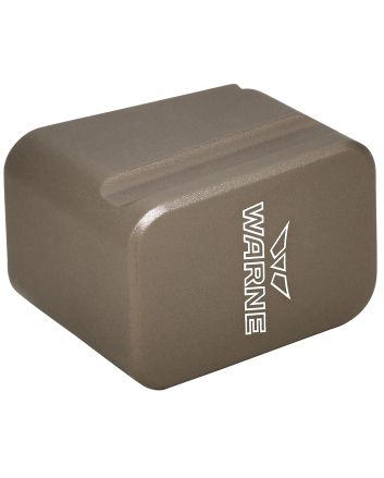 Warne 3113 Magazine Extensionmade of 6061-T6 Aluminum with Hardcoat Anodized Flat Dark Earth Finish for Glock 17, 22 Magazines (Adds 5rds 9mm Luger, 4rds 40 S&amp;W)