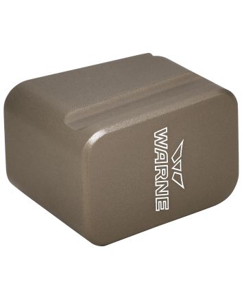 Warne MEG1954DE Magazine Extensionmade of 6061-T6 Aluminum with Hardcoat Anodized Flat Dark Earth Finish for Glock 19, 23 Magazines (Adds 5rds 9mm Luger, 4rds 40 S&amp;W)