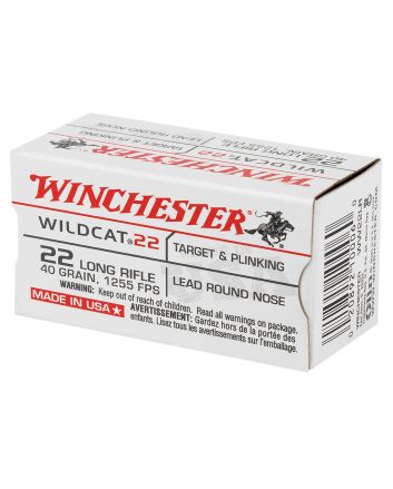 Winchester Ammo USA22LR USA Wildcat 22LR 40gr Lead Round Nose 5000rds *Sold by the case