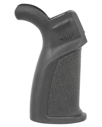NcStar DLG-138 Beavertail Gripwith Core Black Rubber for AR-Platform