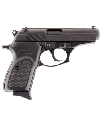 Bersa T380M8 ThunderMicro-Compact Frame 380 ACP 8+1, 3.50" Black Steel Barrel, Matte Black Serrated Steel Slide &amp; Aluminum Frame