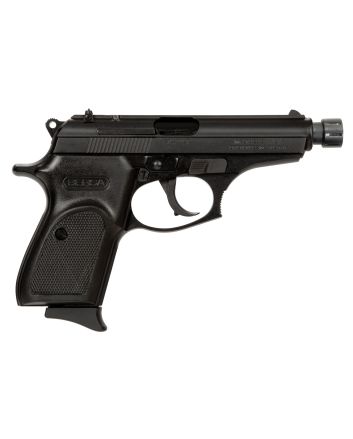 Bersa T22MX ThunderMicro-Compact Frame 22 LR 10+1, 3.50" Black Steel Threaded Barrel, Matte Black Serrated Slide &amp; Aluminum Frame w/Beavertail