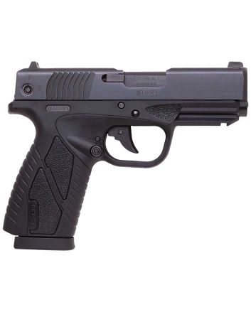 Bersa BP380MCC BPCC Concealed Carry Sub-Compact Frame 380 ACP 8+1, 3.30" Black Steel Barrel, Matte Black Serrated Steel Slide &amp; Polymer Frame w/Picatinny Rail