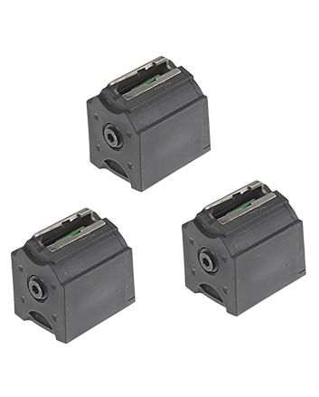 Ruger 90979 BX-1 Value Pack 10rd Rotary 22 LR Fits Ruger 10/22 Black Plastic Left Hand 3 Pack